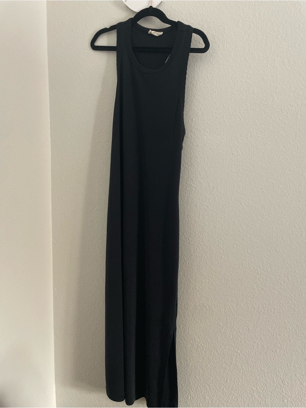 Sleeveless Black Maxi Dress